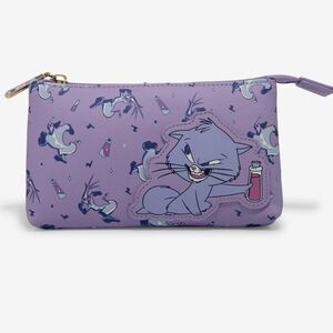 Disney The Emperor's New Groove Cat Yzma Allover Print Cosmetic Bag